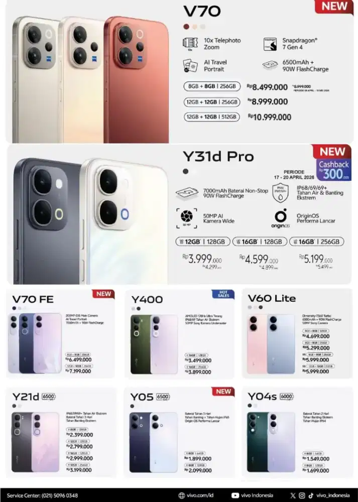 Yg mau kredit hp vivo cukup ktp aja