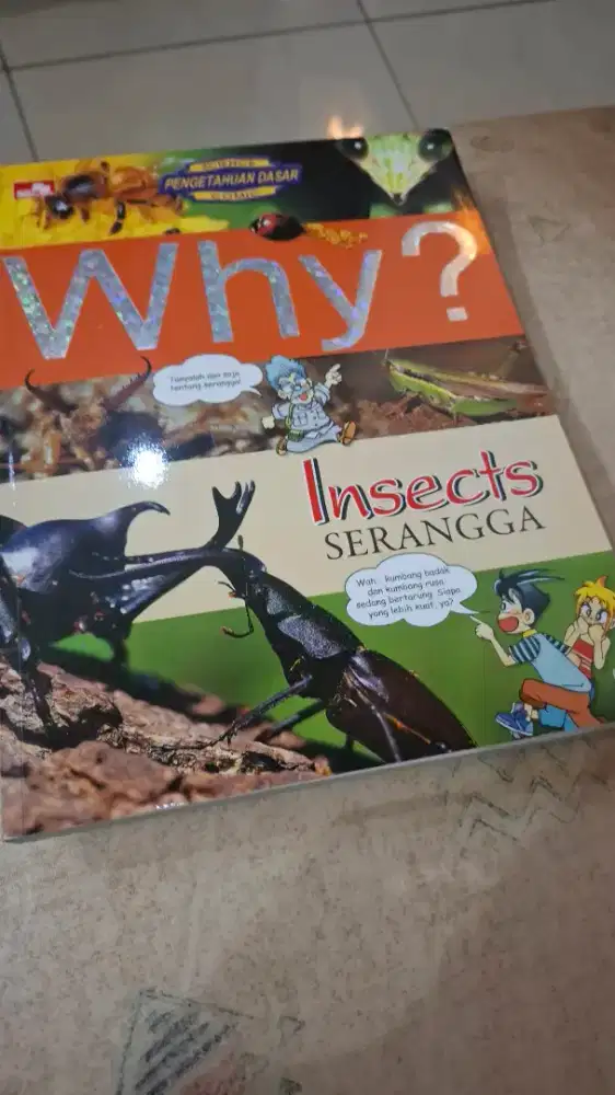 Buku pengetahuan..Why insects serangga