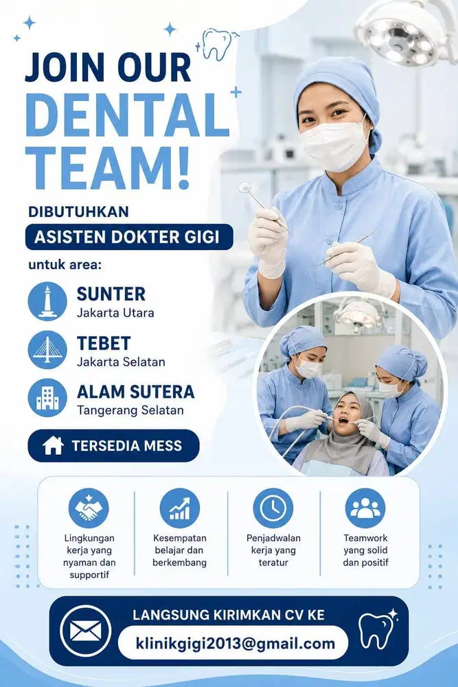 Asisten dokter gigi Jakarta Utara