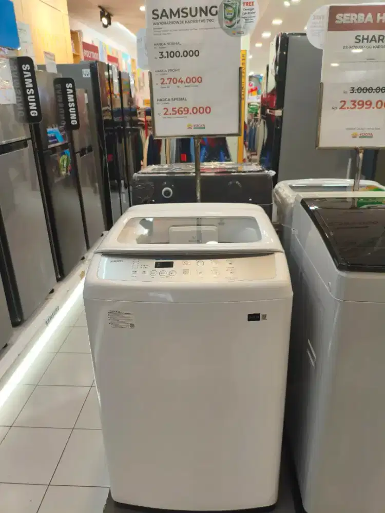 Mesin Cuci SAMSUNG WA70H4200WSE 7Kg