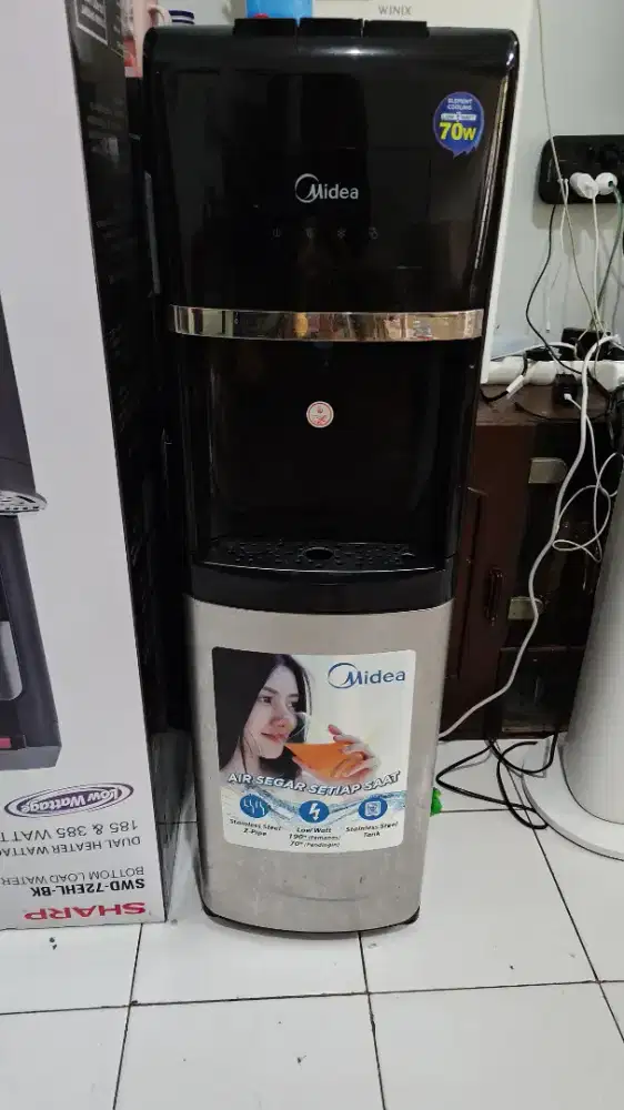 Dispenser midea low Watt Nego gas aja ya