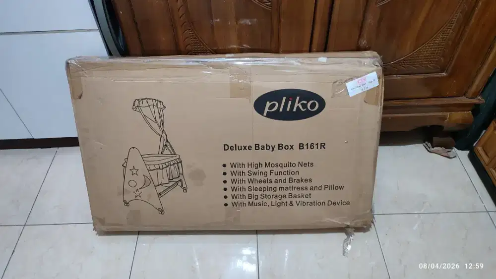 Baby Box bekas pemakaian pribadi
