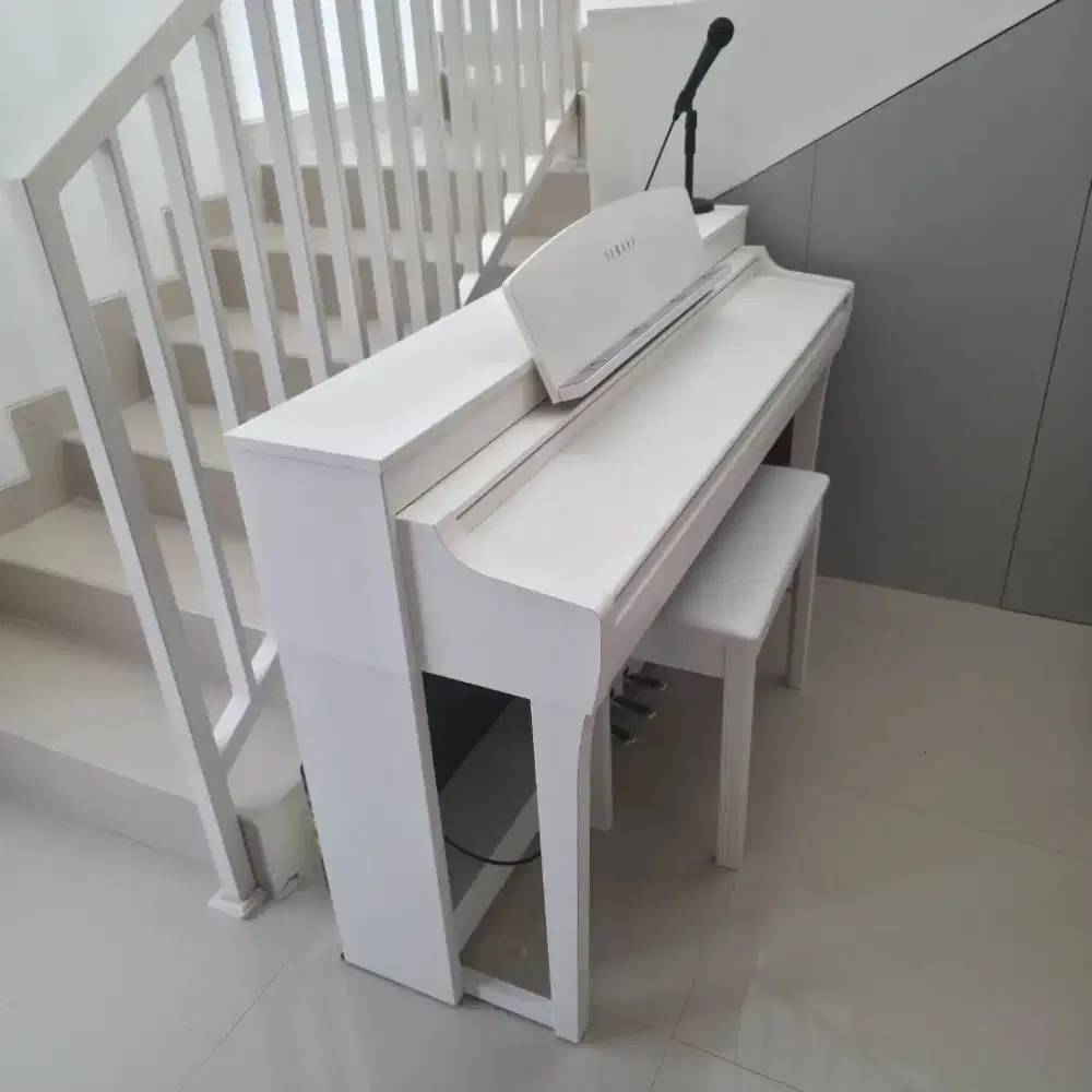 Yamaha Clavinova CSP 255 White Putih Smart Piano
