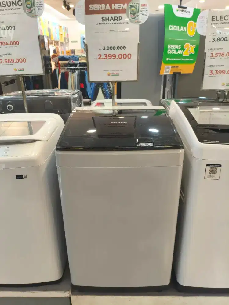 Mesin Cuci SHARP ES-M7000PGG 7Kg
