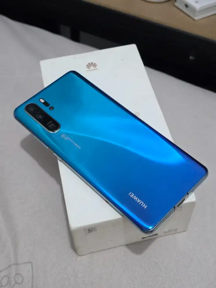 huawei p30 pro hp langka warna biru