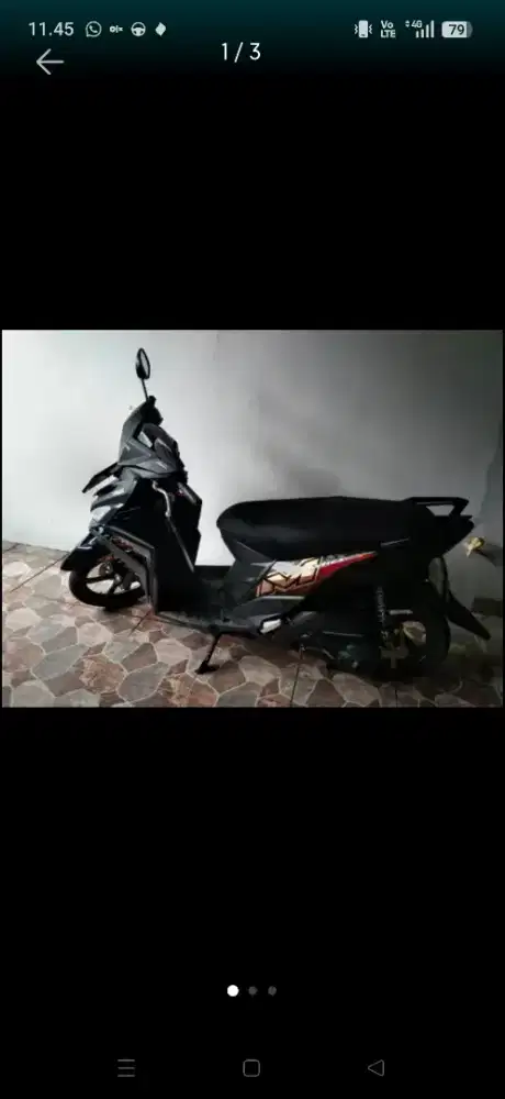 Mio M3 125 tahun 2024 km rendah