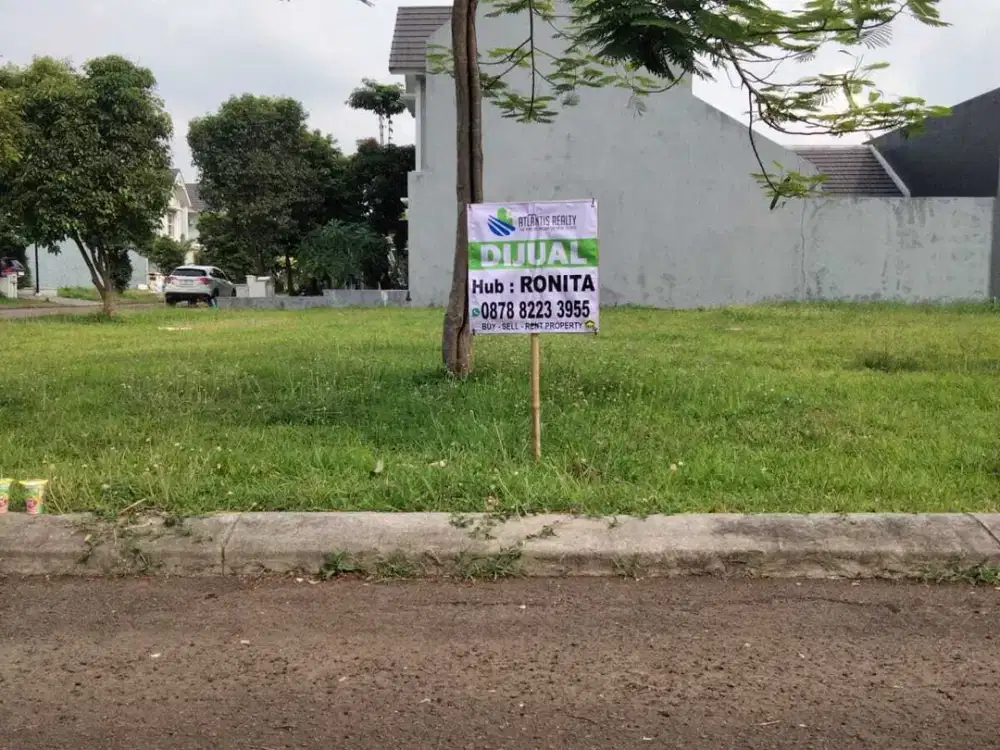 Dijual Tanah/Kavling Suvarna Sutera Cluster Andara, Pasar Kemis