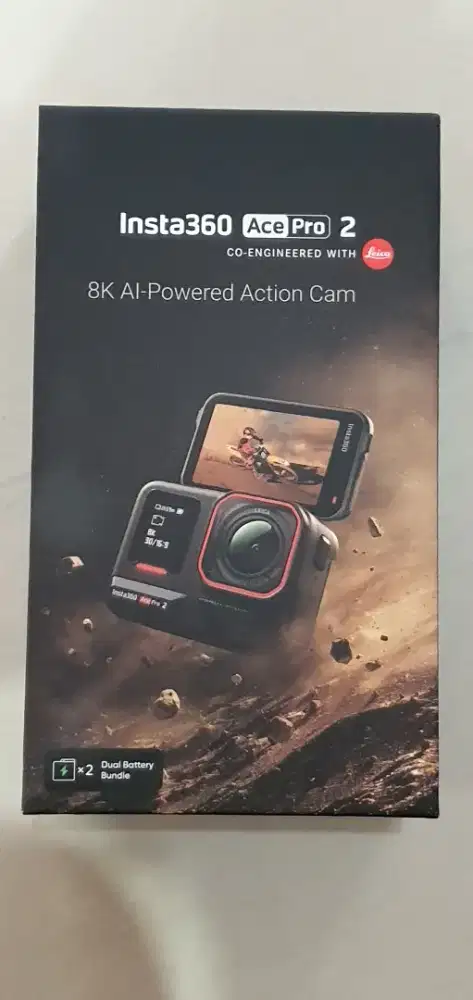 WTS / Dijual Insta360 Ace Pro 2 Fullset + Aksesoris + Bonus Cam Action