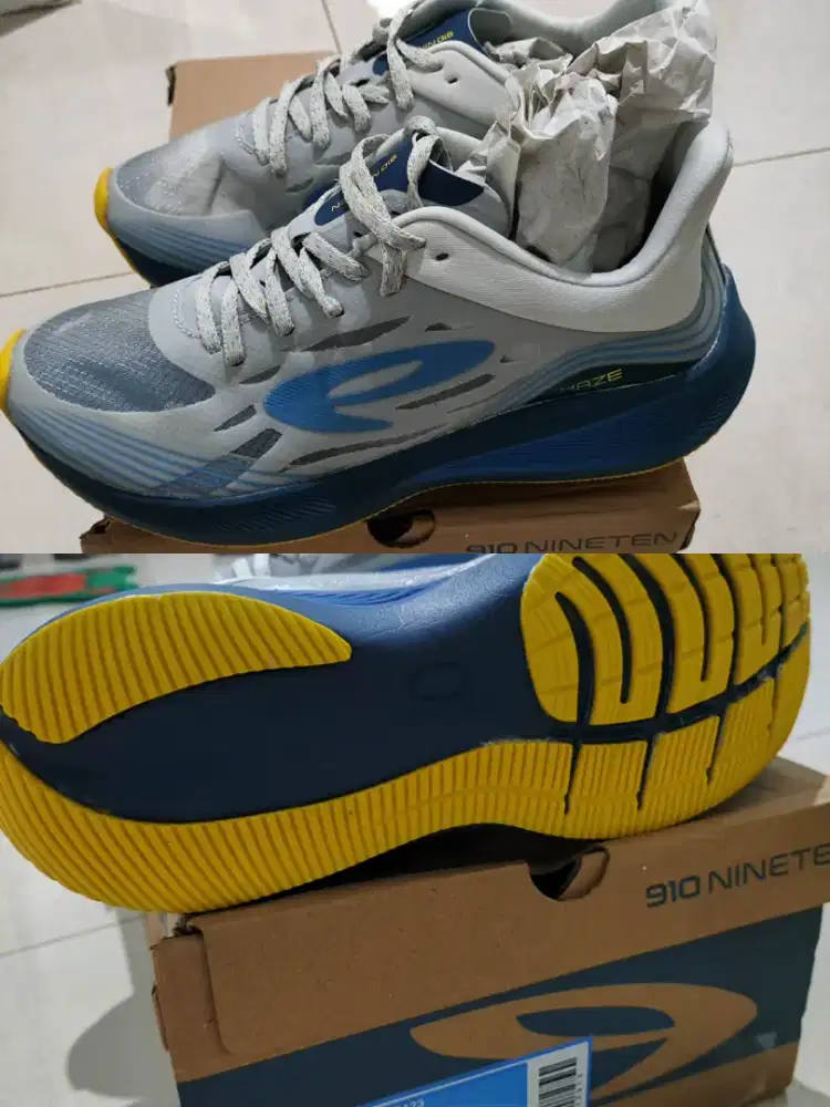 Sepatu lari nineten 910 haze vision 1.0 size 40 dan 41