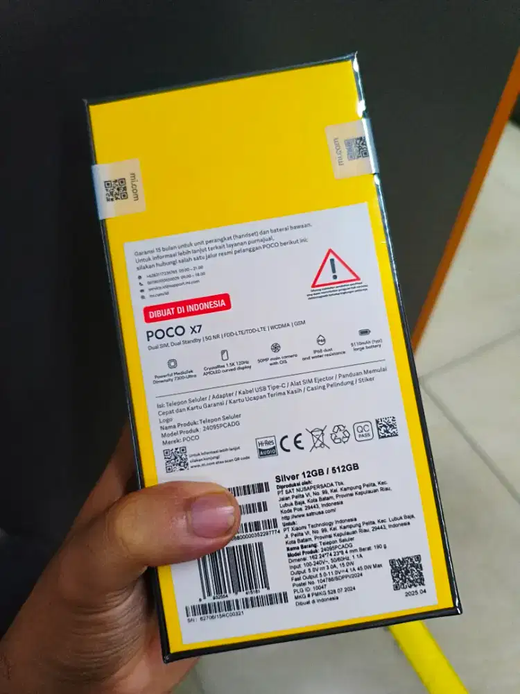 POCO X7 BARU ISTIMEWA