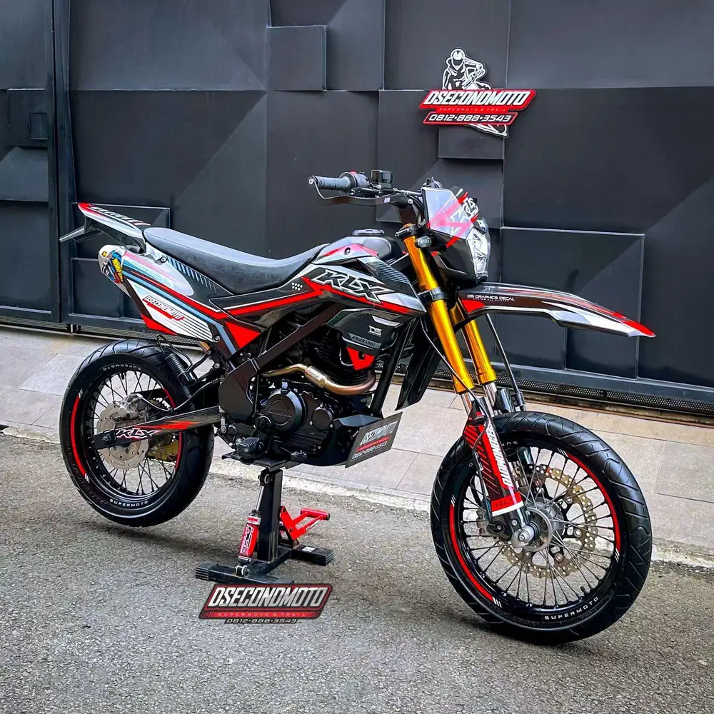 KLX SM 150 ‼️TRAIL SUPERMOTO TIPE TERTINGGI SIAP TOURING RALLY TRABAS