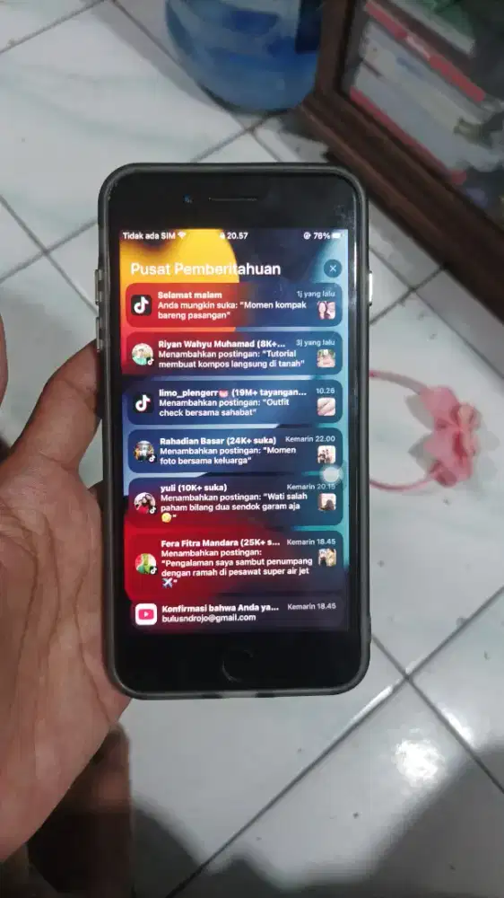 iphone 7 plus 128gb bebas reset