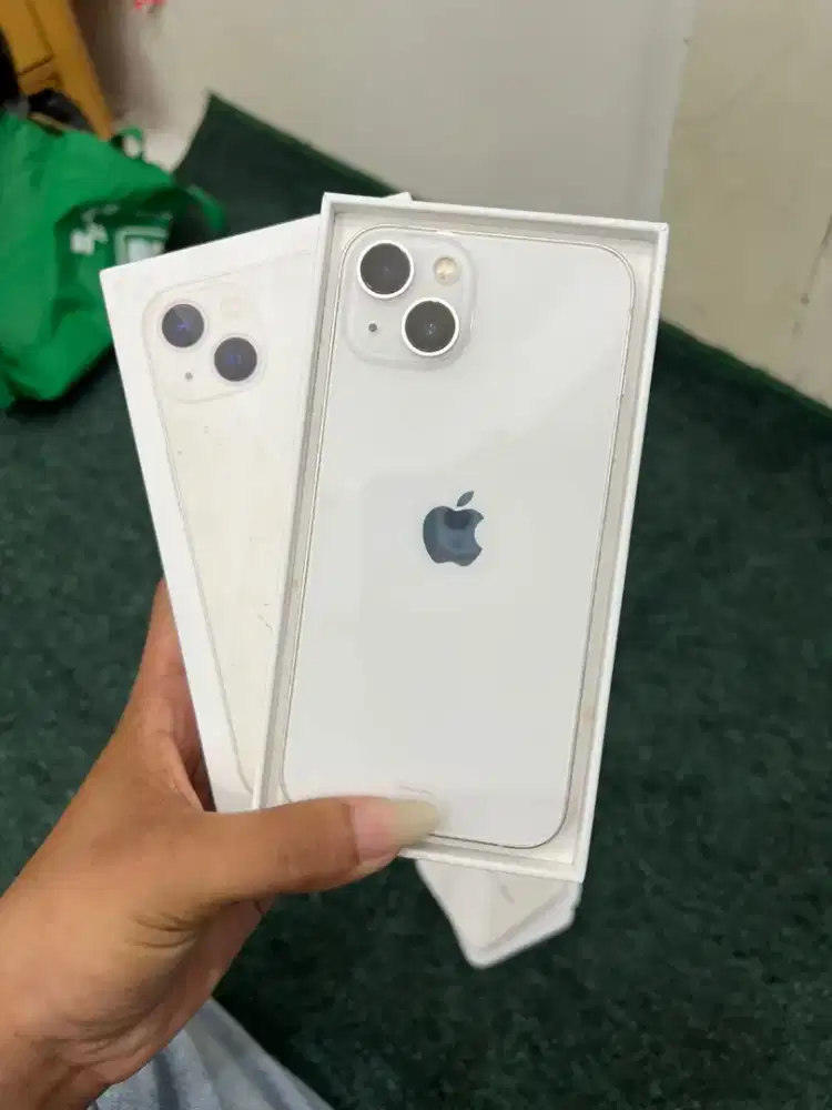 iPhone 13 128 ibox
Hb 91% orian 
Face ID on 
Truetone on