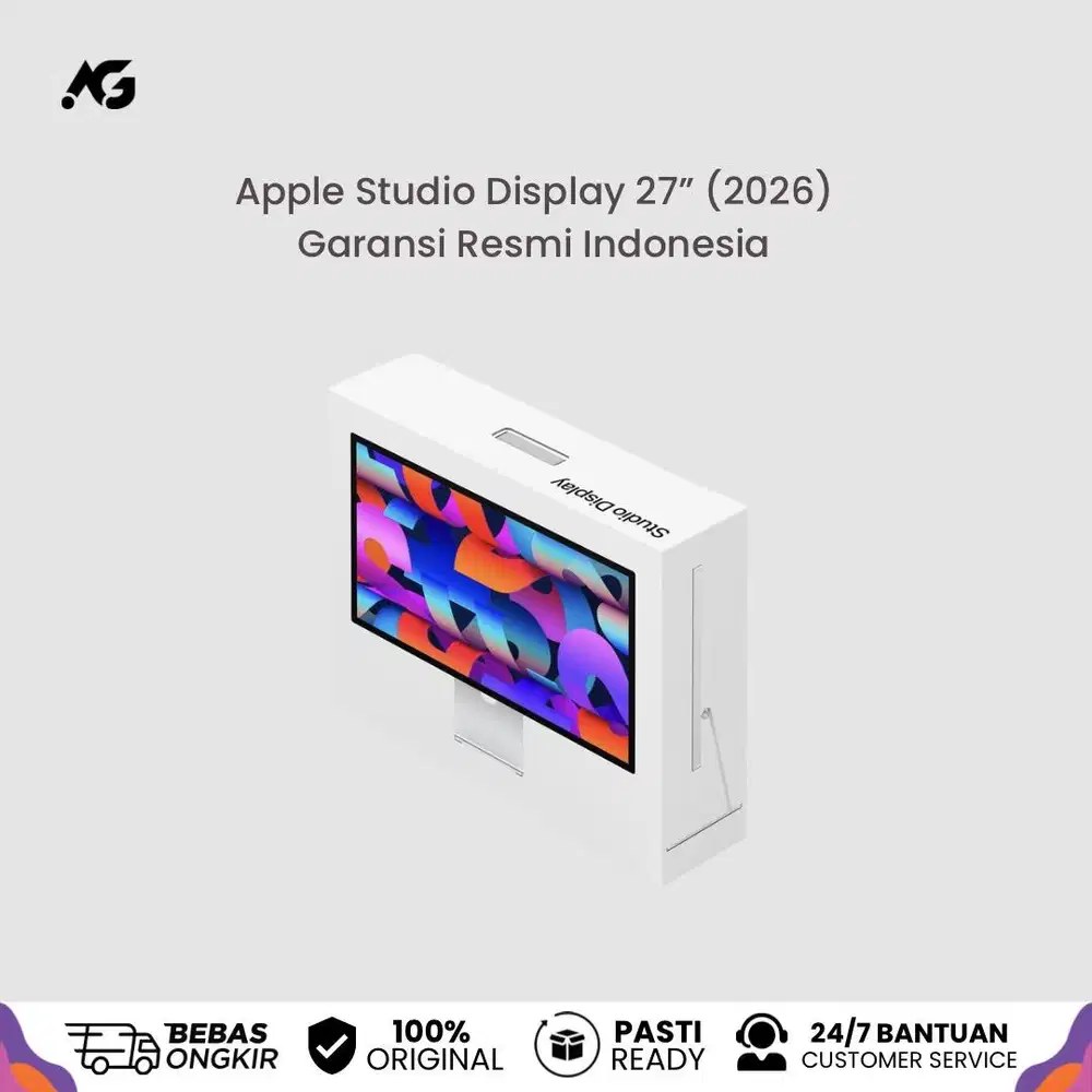 Apple Studio Display 27” Inch (2026) Garansi Resmi Indonesia iBox