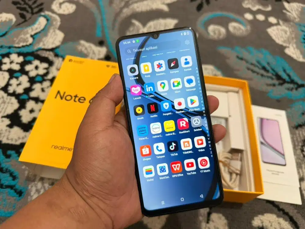 Realme note 60 6/128gb mulus fullset