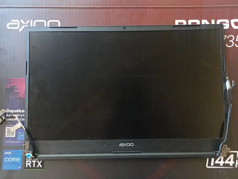 LCD Axioo Pongo 735 Pecah Rusak — Original — Buat Sparepart/Kanibal