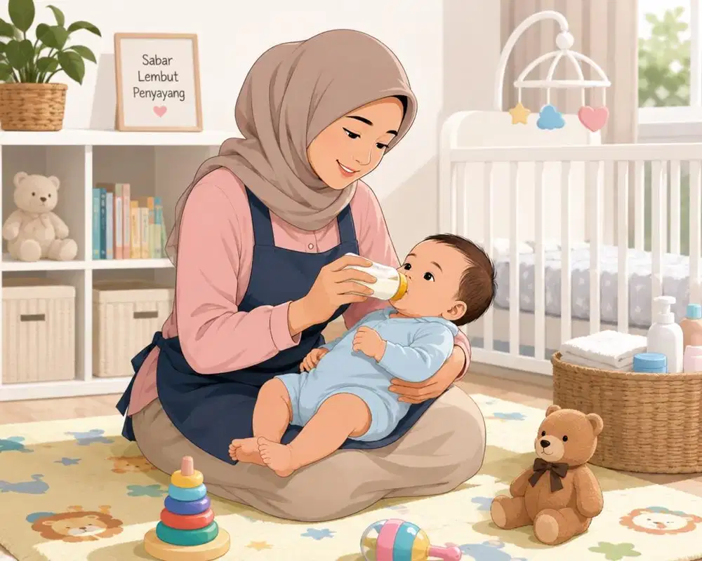 DICARI PENGASUH BAYI (Pulang Pergi)
