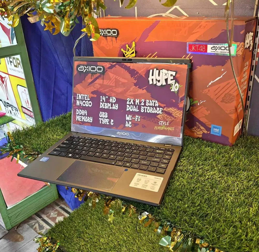 TERMURAH LAPTOP BARU DANA PELAJAR | AXIOO HYPE 10 BISA KREDIT 0 DP