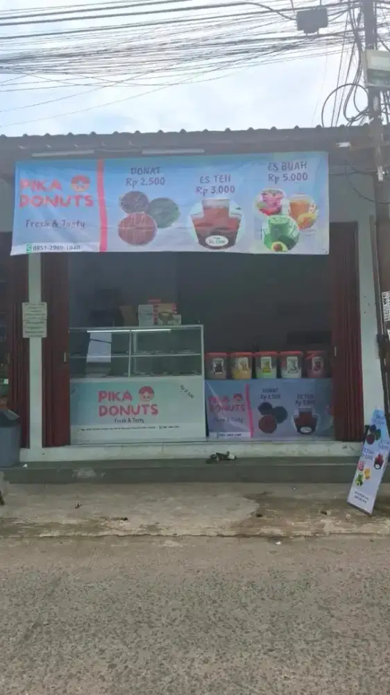 Dijual Paket Usaha Donat dan Minuman