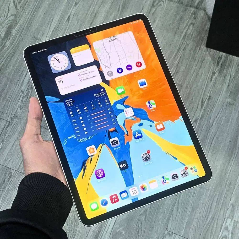 BH 89% IPAD PRO 2018 512GB WIFI RESMI IBOX PA/A