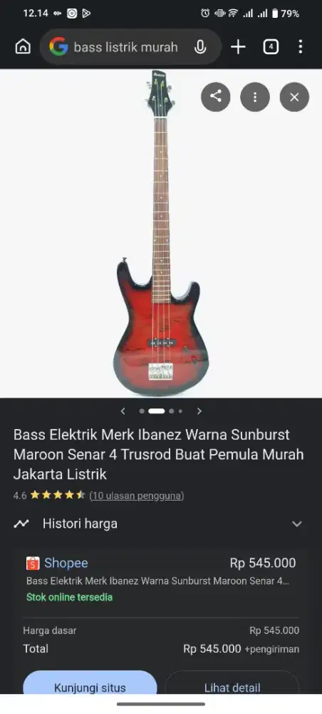 Bass Ibanez (Non Original)