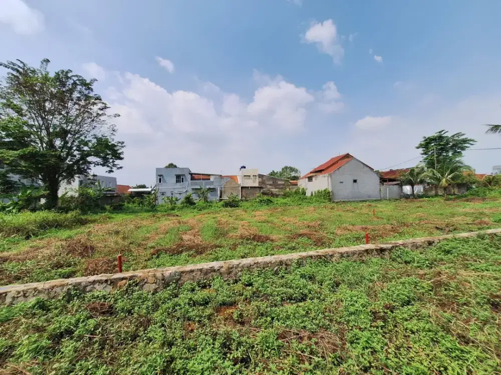 Dijual Murah Tanah Kavling Strategis 7 Menit Kampus IPB, SHM