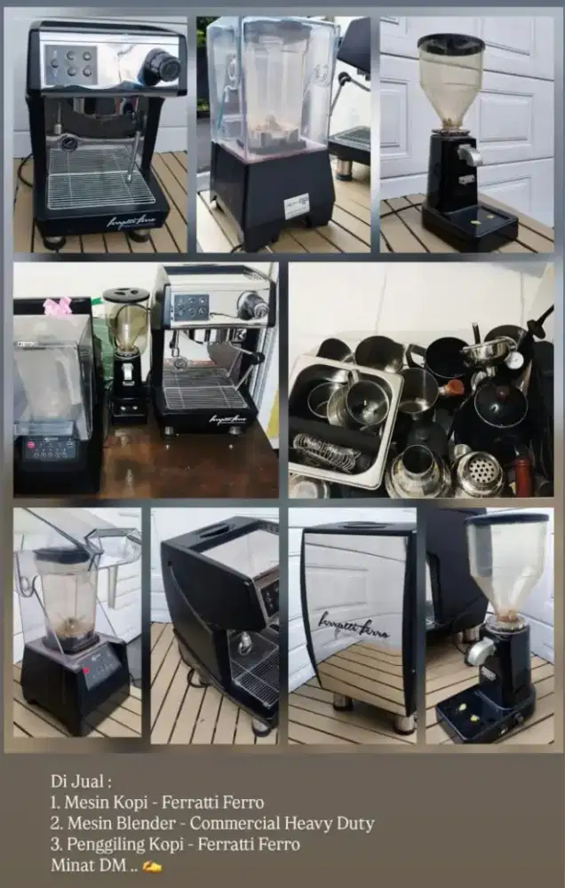 Jual mesin kopi fulset (ferratti ferro)