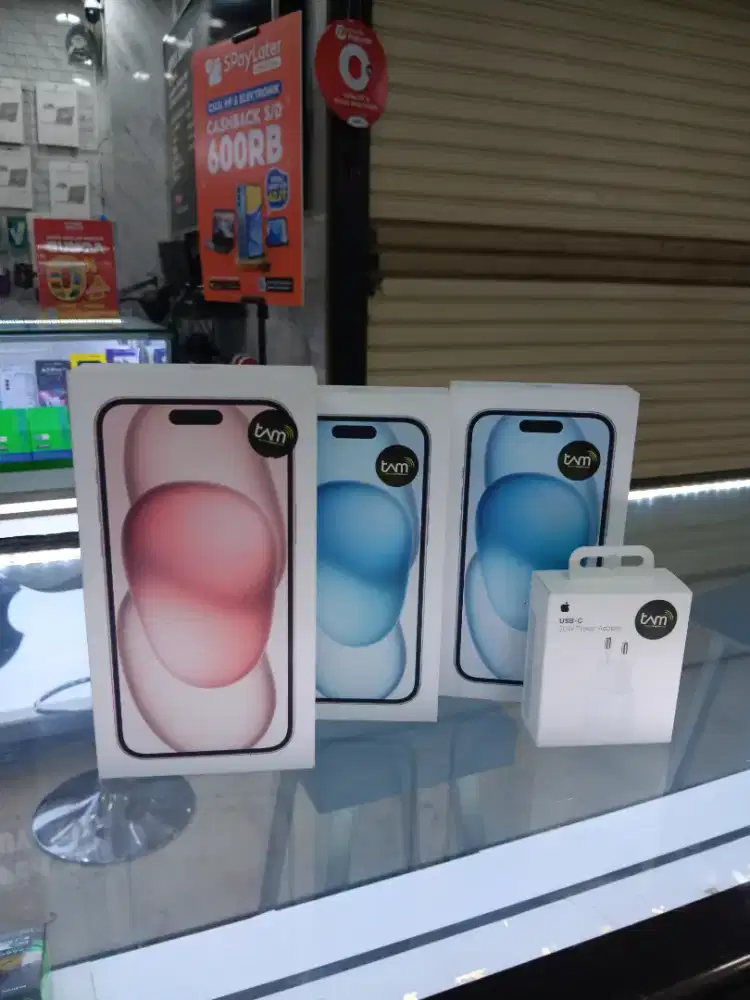 Kredit iphone 15 128GB New Proses cepat dan mudah sekali
