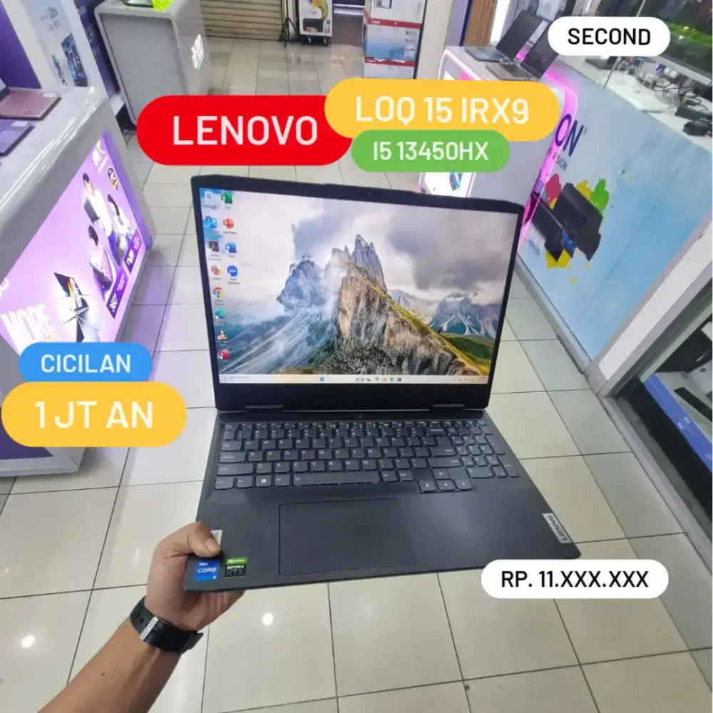 Laptop Lenovo LOQ 15 IRX9 Intel Core i5 13450HX Cash / Kredit