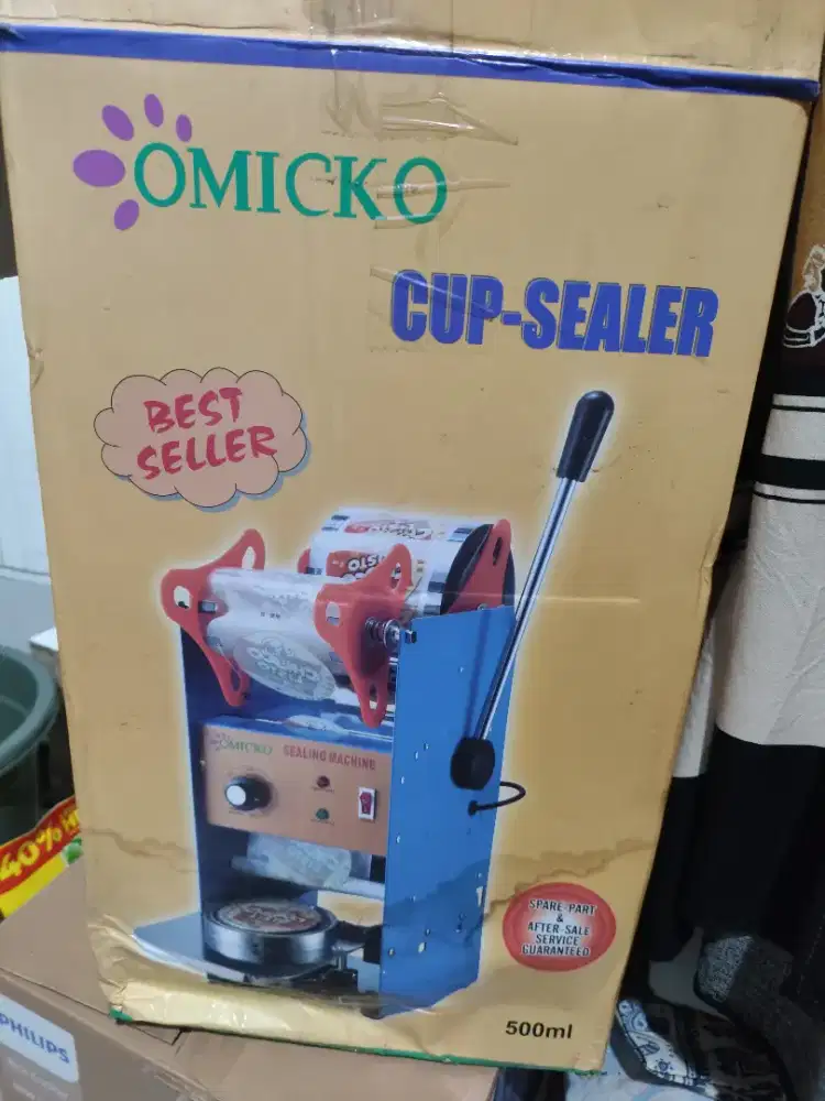 Di jual mesin press cup, microwave, juicer