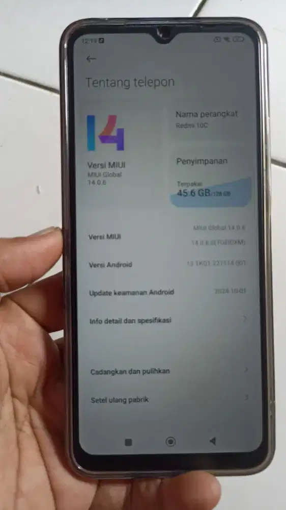 Xiaomi Redmi 10c Ram 4/128gb Blue