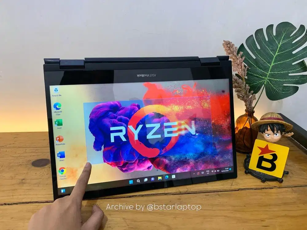 Laptop 2in1 Touchscreen Asus Vivobook TP420UA Ryzen 5 5500U RAM 8 /512
