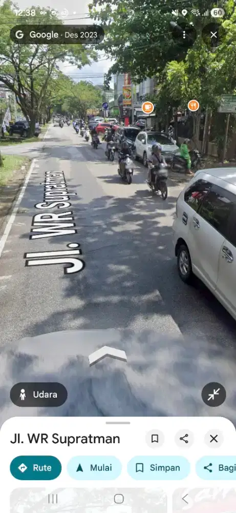 Tanah tepi jalan wr supratman ayani 1 pontianak