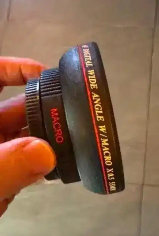 Nama Barang: Macro HD PRO MC AF DIGITAL WIDE ANGLE W/MACRO X0.5 55MM