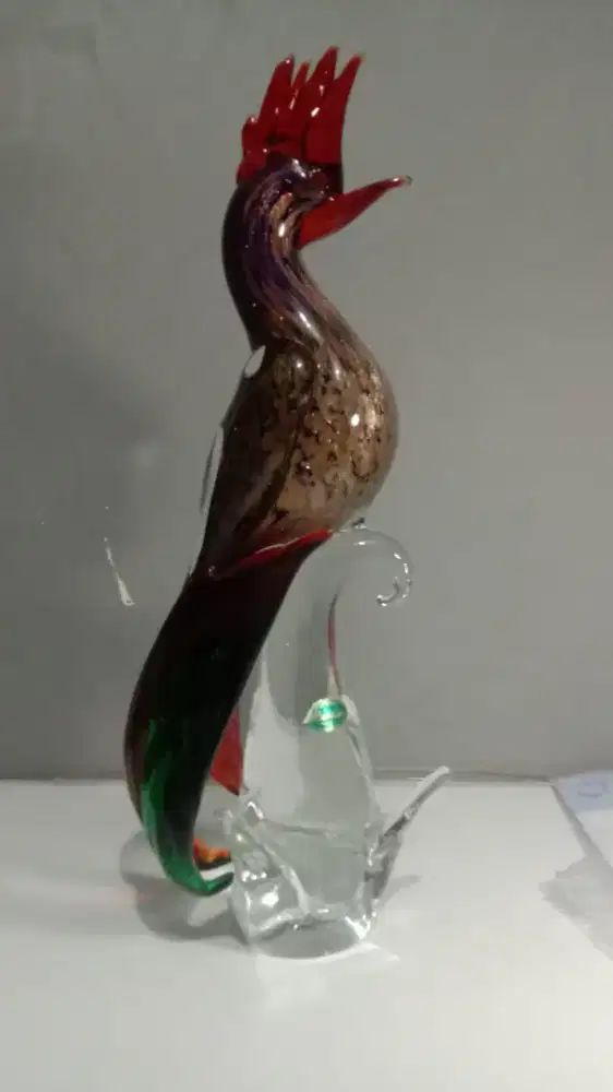 Dijual kristal model ayam tinggi 40cm