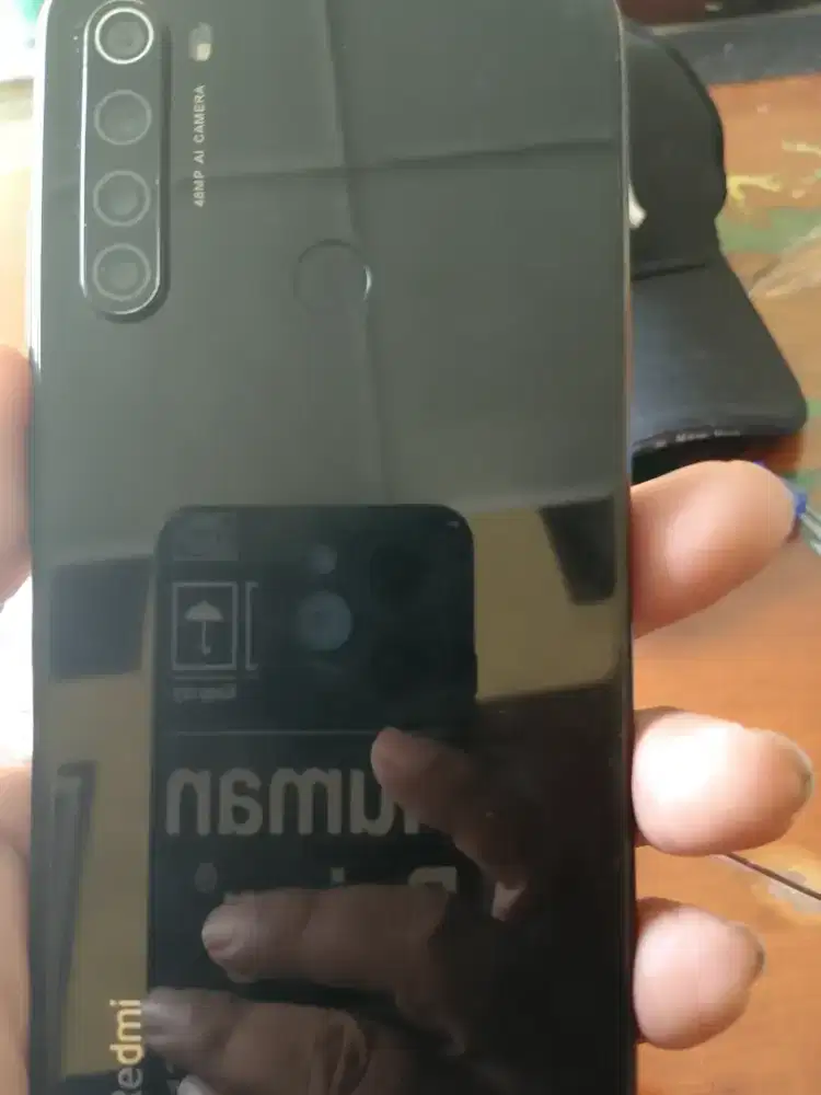 Readmi note 8 Hitam 6/128 mulus