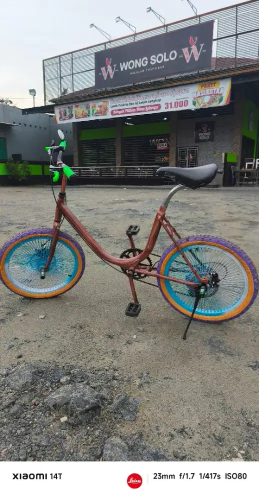 Sepeda Minion Phoenix 20 inch Full Restorasi Sipa Gowes