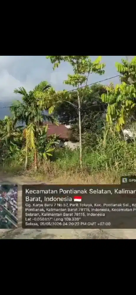 Tanah kavling jalan perdana tembus jalan karya baru