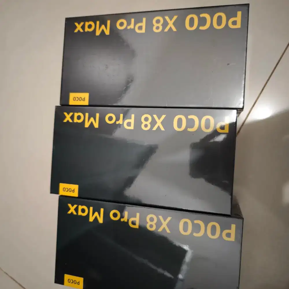 POCO X8 PRO MAX 12/512 GARANSI RESMI XIAOMI 15 BULAN NO REPACK NEW