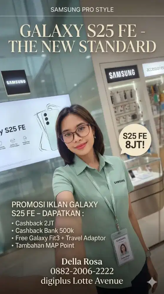 GALAXY S25 FE 8JUTAAN AJAA!!!