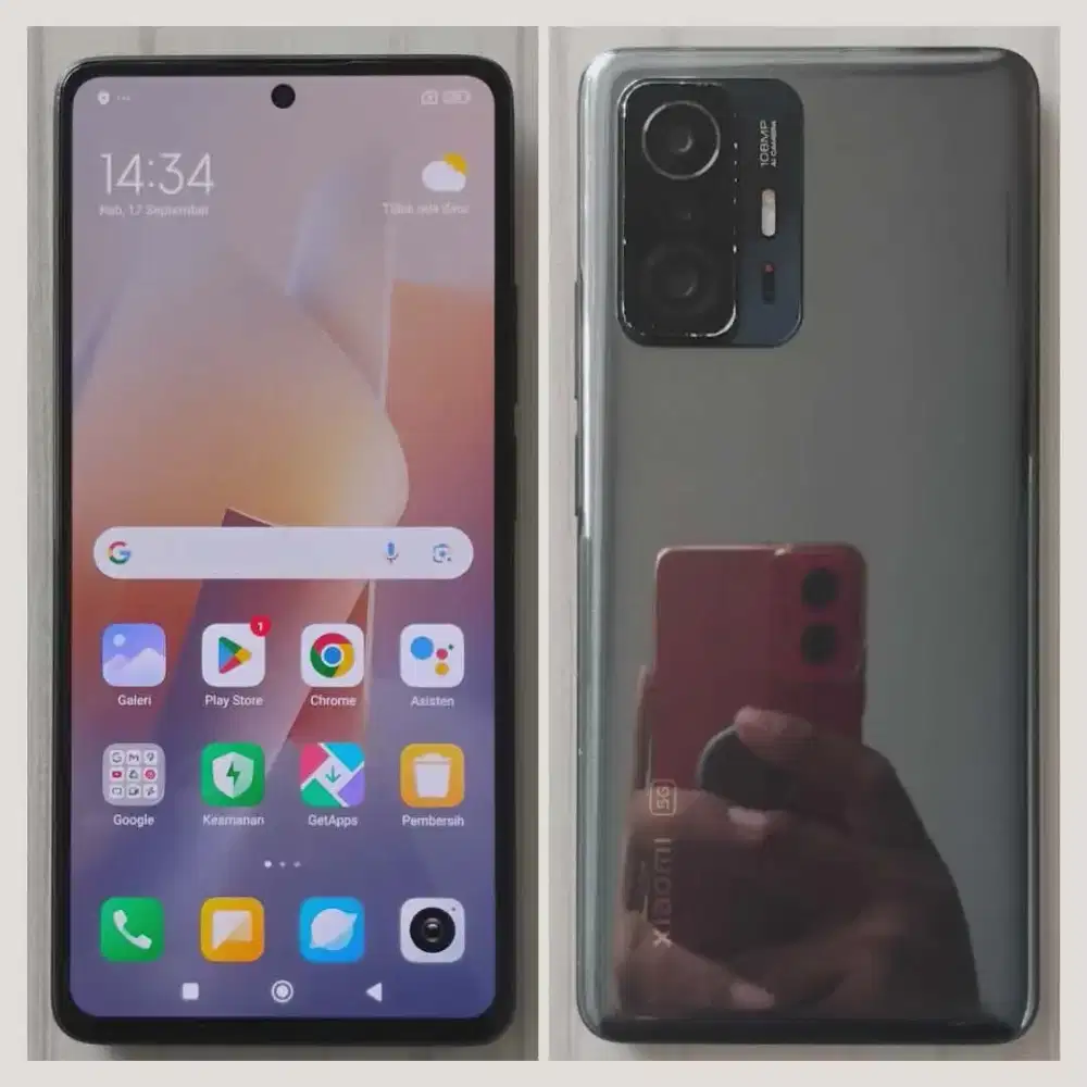 XIAOMI 11T PRO RAM 8/256 FULLSET MULUS NO MINUS