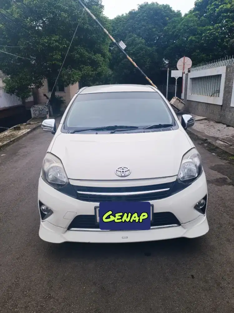 Agya TRD Putih 1.0 2017 Istimewa Terawat Yuk Cek Segera