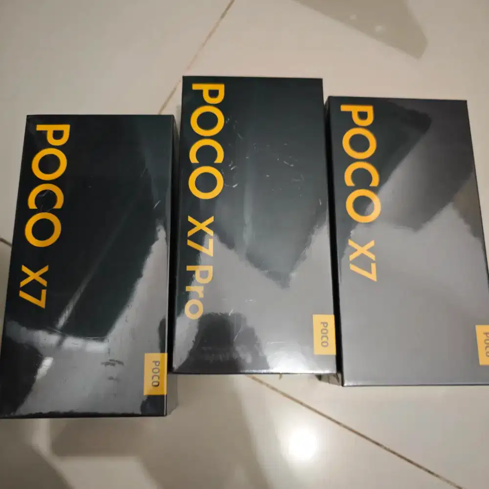 POCO X7 5G 8/256 GARANSI RESMI XIAOMI 15 BULAN NO REPACK