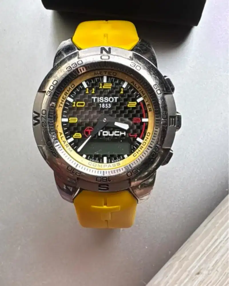 is the Tissot 1853 T-Touch Nascar Special Race Edition Yellow