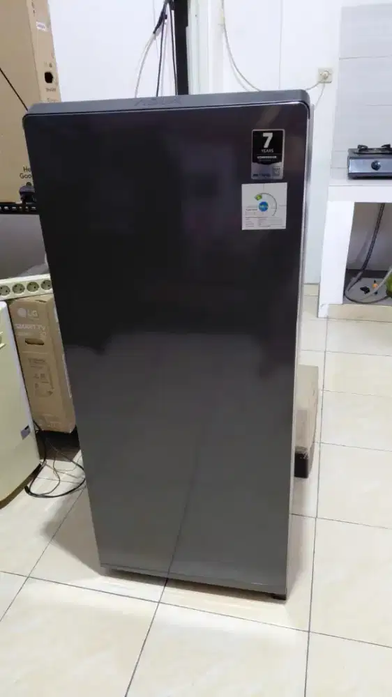 Kulkas aqua 1pintu model yg paling tinggi
