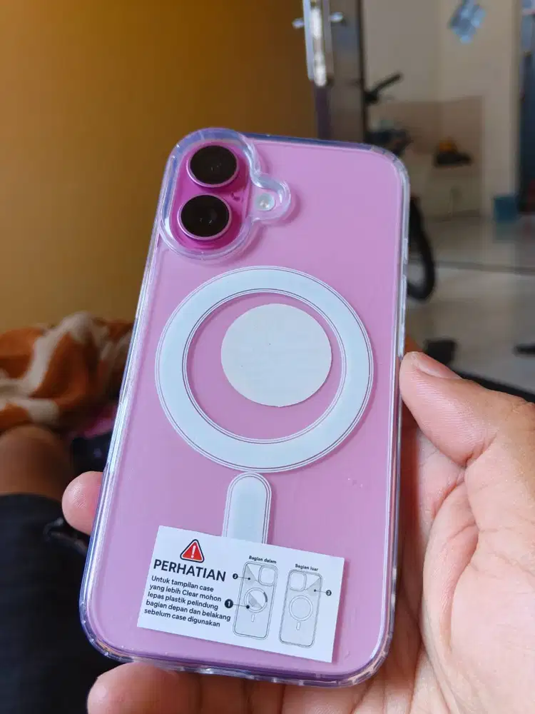 Iphone 16 Basic 128 gb Pink - Garansi Ibox - masih panjang