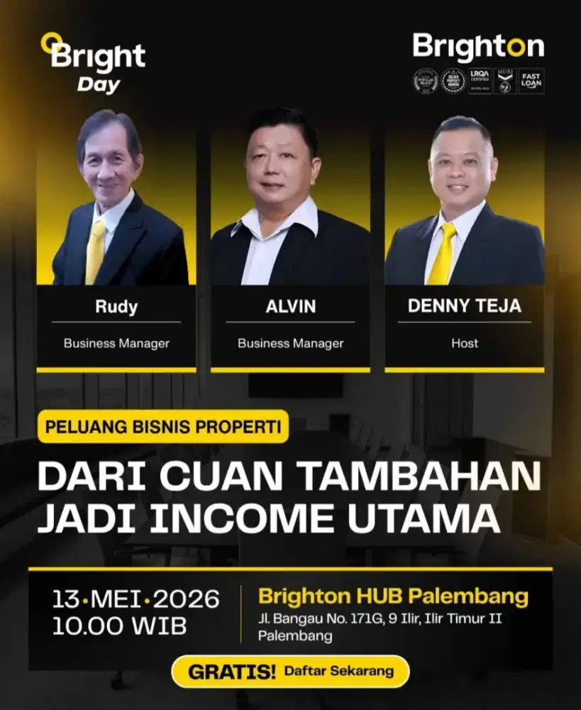 Lowongan Mitra Bisnis ( Agen Properti)