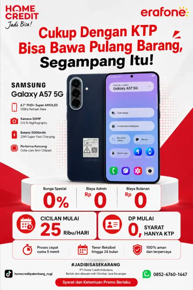 PROMO KREDIT TERMURAH SAMSUNG GALAXY A57 5G