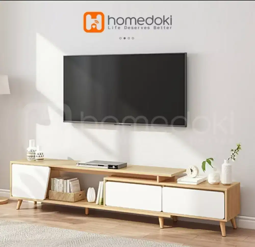 Rak TV dan Lemari Homedoki