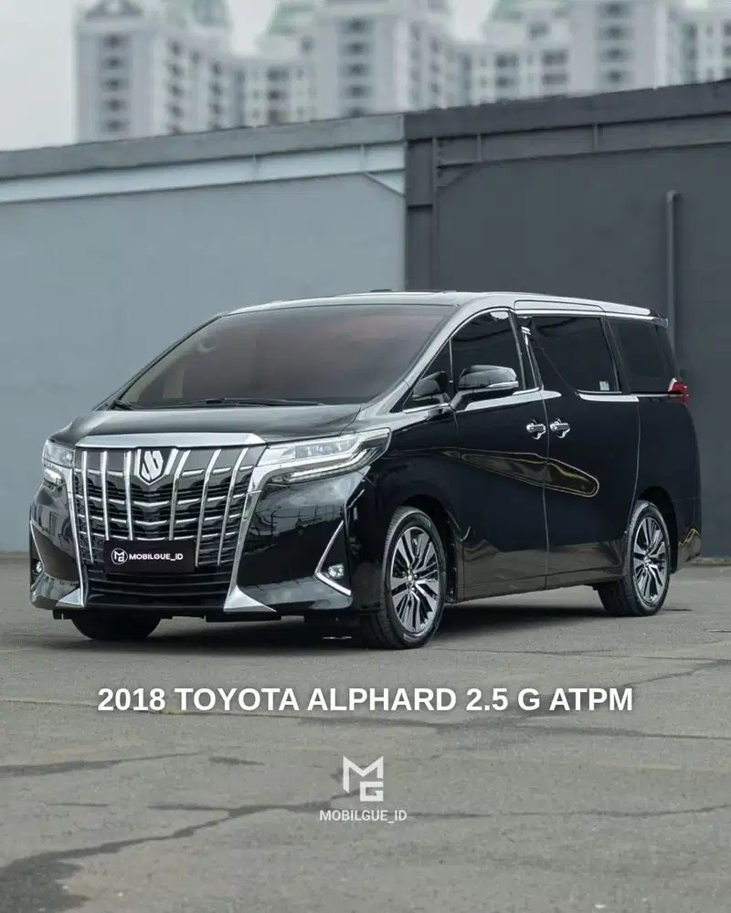 ANTIK ‼️ Toyota Alphard G ATPM 2018